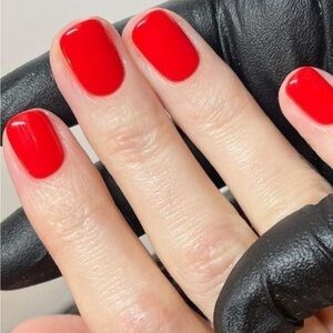 24-Pc Short Red Press-On Nails Kit BRAND NEW